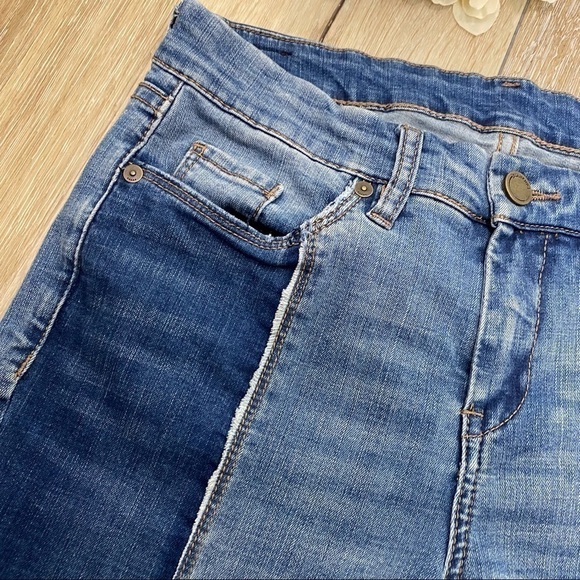 BLANK NYC Split Seam Raw Hem Skinny Classique Jeans - Picture 7 of 16